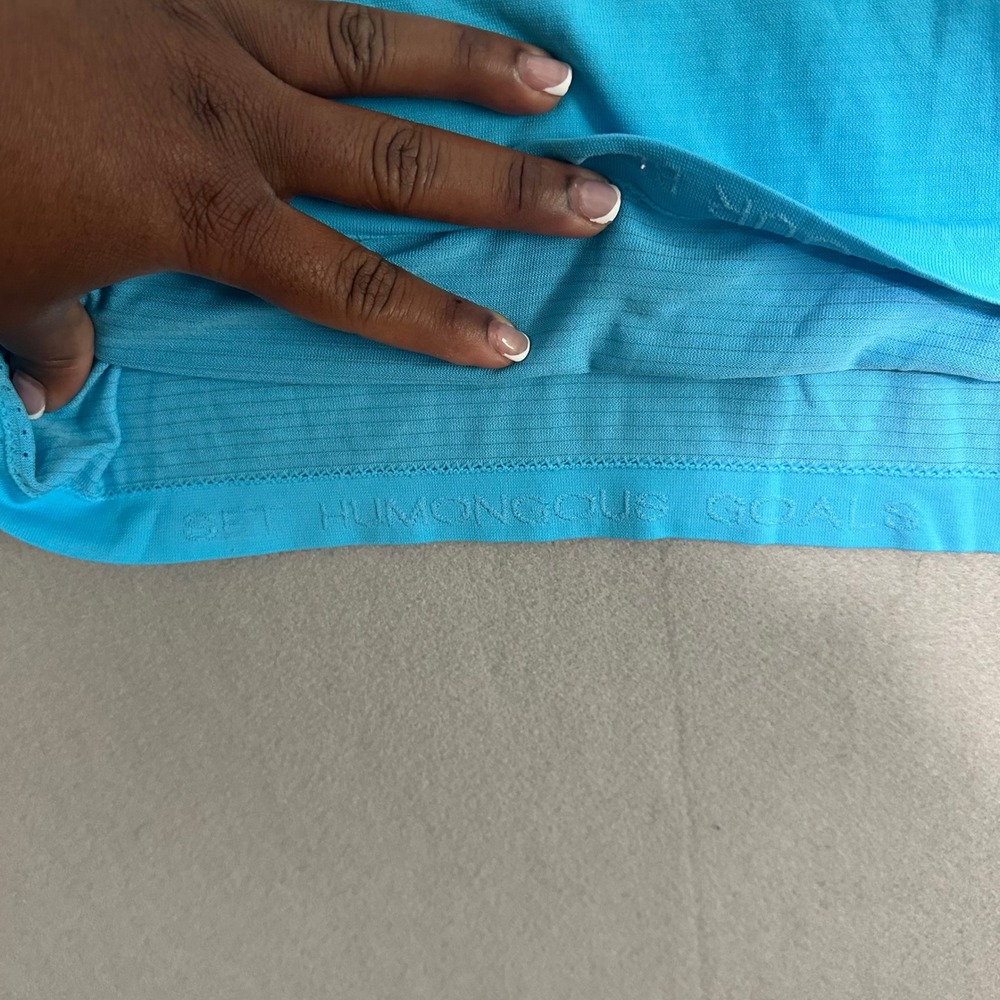Lululemon Swiftly Tech Short Sleeve 2.0 Blue Athletic Shirt Size 2 - Picture 5 of 8